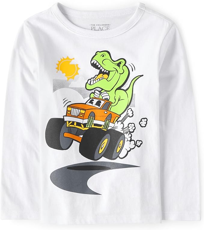 The Children's Place Long Sleeve T-Shirt for Little Boys - 